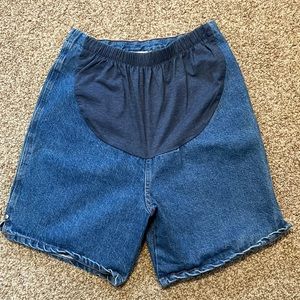 Maternity Jeans Shorts